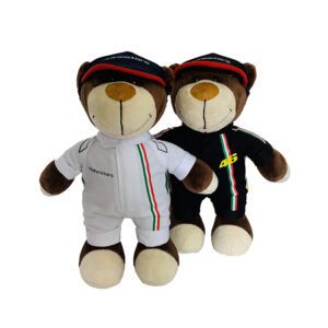 MotoGP Legends Valentino Rossi VR46 Mini Alpinestars Teddy Bear Motorcycle Enthusiast Gift black from the MotoGP Memorabilia store collection.