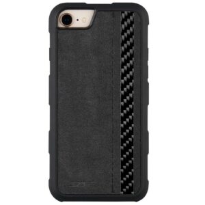 iPhone 6/7/8 Alcantara & Real Carbon Fiber Case from the Sports Car Racing Phone Cases store collection.