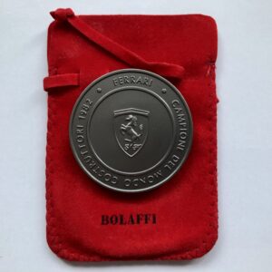 Official Ferrari F1 1982 Constructors World Champion Bolaffi Medal / Coin from the Official Motorsport Merchandise store collection.