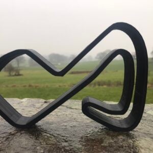 3d printed Brands Hatch Motor racing circuit. from the Sports Car Racing Caps store collection.