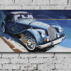 Morgan plus 8 original art from the Sports Car Racing Fine Art Originals store collection.