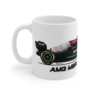 Lewis Hamilton 2021 Merceds W12 F1 Mug - Scuderia GP Lewis Hamilton by ScuderiaGP