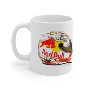 Max Verstappen 2021 Helmet Mug - Scuderia GP Red Bull Racing by ScuderiaGP