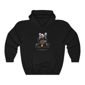 Max Verstappen 2021 world champion hoodie Sports Car Racing Clothing by Javalinsta Artwork