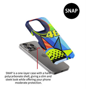 Valentino Rossi Winter Test Sepang 2020 Helmet Phone Case by DIZZY from the Sports Car Racing Phone Cases store collection.