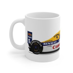 Nigel Mansell Williams FW14B 11oz Mug - Scuderia GP Formula 1 Memorabilia by ScuderiaGP