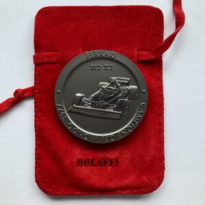 Official Ferrari F1 World Championship 1977 Bolaffi Medal / Coin from the Official Motorsport Merchandise store collection.