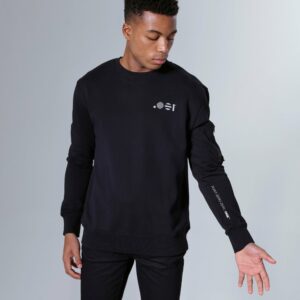 MENS ZIP CREW SWEAT Official Motorsport Merchandise by Point Zero Zero One