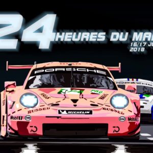 Le Mans Pink Pig Poster 2 from the Automotive store collection.