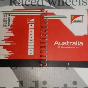 Ferrari internal booklets for the full 2017 season. from the Sports Car Racing Collectibles store collection.