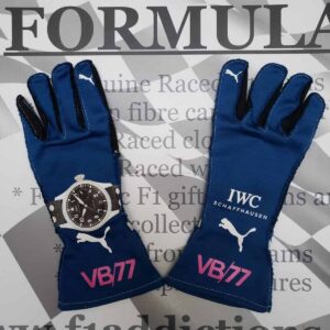 NOW SOLD-Valtteri Bottas used 2017 Mercedes drivers gloves from the Sports Car Racing Race Gloves store collection.