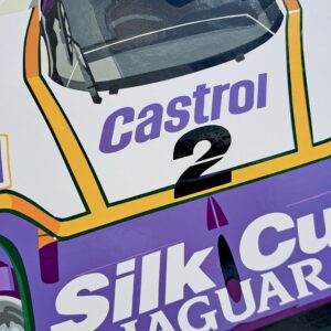 Silk Cut on White (Jaguar XJR-9) Original Artwork from the More Series store collection.