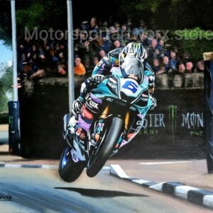 Michael Dunlop's 26th TT Victory MotoGP Memorabilia by Motorsport Artworx