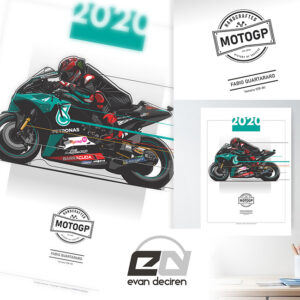 Fabio Quartararo | 2020 | Yamaha YZR-M1 from the Vintage store collection.