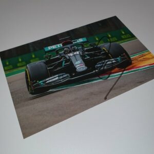 Lewis Hamilton - hand signed Photograph Sports Car Racing Signed by F1_Historic_Memo