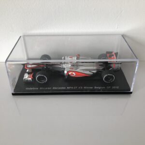 Jenson Button | 2012 Belguim GP | Vodafone Mclaren Mercedes MP4-27 | 1:43 Spark F1 Model from the Sports Car Racing Model Cars store collection.