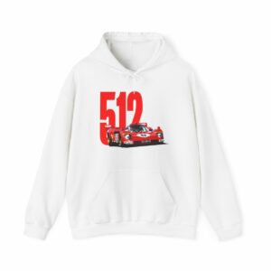 Ferrari 512 Hoodie from the More Series store collection.