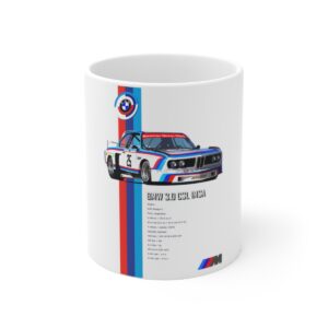 BMW 3.0 CSL IMSA Mug Vintage by MoRoarSport