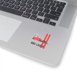 Niki Lauda Sticker. 1975 Ferrari 312T Formula 1 Memorabilia by MoRoarSport