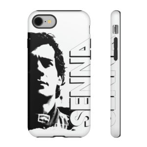 Ayrton Senna Portrait Tough Phone Case Formula 1 Memorabilia by MoRoarSport