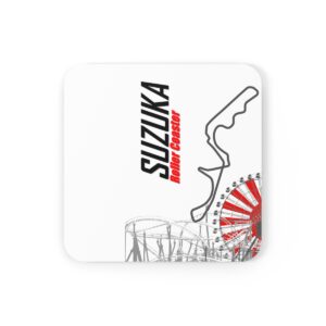 Suzuka Circuit Coaster. F1 Circuits Maps MotoGP Memorabilia by MoRoarSport