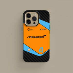 F1 2022 McLaren MCL36 Lando Norris Fans Phone Case from the Sports Car Racing Phone Cases store collection.