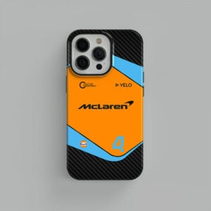 F1 2022 McLaren MCL36 Lando Norris Fans Phone Case from the Sports Car Racing Phone Cases store collection.