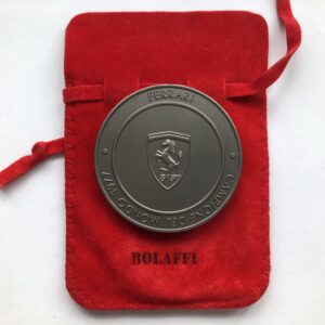 Official Ferrari F1 World Championship 1977 Bolaffi Medal / Coin from the Official Motorsport Merchandise store collection.