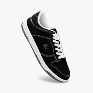 PIT LANE Low Top Leather sneaker - full carbon from the Sports Car Racing Apparel store collection.