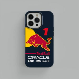 Red Bull Racing Max Verstappen MV1 2022 Formula One iPhone cases from the Red Bull Racing store collection.