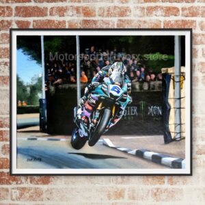 Michael Dunlop's 26th TT Victory MotoGP Memorabilia by Motorsport Artworx