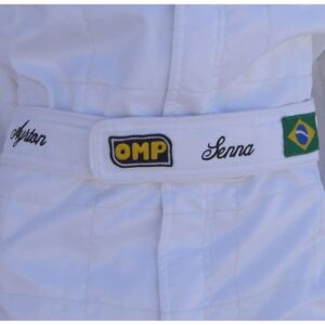 Ayrton Senna 1993 Suit Masters Paris Bercy Sports Car Racing Race Suits by GPHelmet