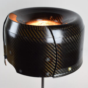 F1 Manor / Marussia Carbon Fibre Brake Cover Table Lamp #112A from the Sports Car Racing Car Parts store collection.