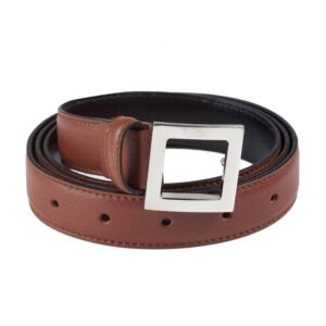 BELT Leather Brown Made in Italy for Lancia Steel Buckle Comes in Gift Box from the Official Motorsport Merchandise store collection.