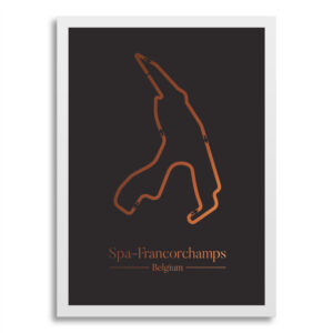 Racing Cuts - Spa-Francorchamps from the More Series store collection.