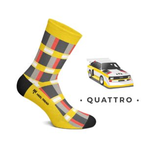 QUATTRO Socks from the Sports Car Racing Clothing store collection.