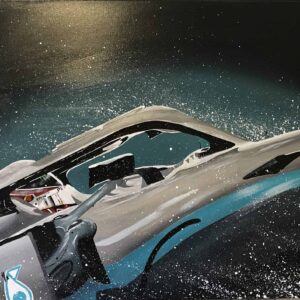 Lewis Hamilton, Mercedes amg F1 from the Sports Car Racing Canvas store collection.