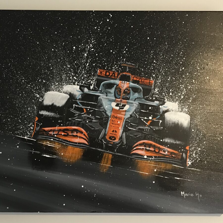 Lando at Monaco from the Sports Car Racing Canvas store collection.