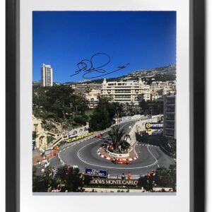 Nigel Mansell Ferrari 'Casino' Signed Photograph Sports Car Racing Photography by The Signature Store