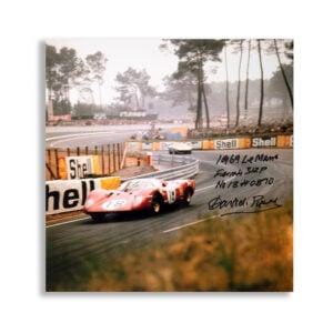 David Piper Exclusive Signing – 1969 Le Mans Ferrari 312P – Limited Edition from the Sports Car Racing Signed store collection.