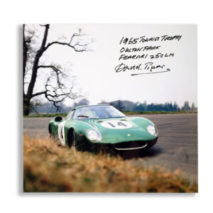 David Piper Exclusive Signing – 1965 Tourist Trophy Ferrari 250 LM – Limited Edition from the Sports Car Racing Signed store collection.