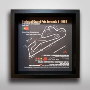 Customization Belongs To Your Racing Fine Art Frame-Made Of Example 1/43 Model Car (Model Car Is Not Included In The Product) Official Motorsport Merchandise by Forever Fast Racingsports