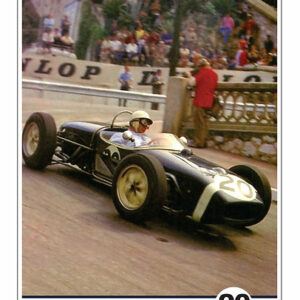 Moss at Monaco, signed Stirling Moss colour print Sports Car Racing Photography by The Signature Store