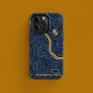 Singer Porsche 911 Mulholland Livery Phone case from the Sports Car Racing Phone Cases store collection.