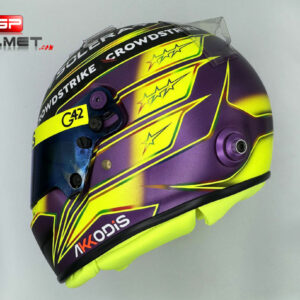 Lewis Hamilton 2024 F1 Helmet Mercedes AMG F1 from the Sports Car Racing Race Gloves store collection.