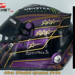 Lewis Hamilton 2020 Replica helmet - Mercedes Benz F1 - Abu Dhabi GP from the GPBox store.