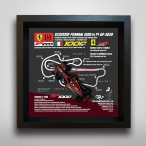 Customization Belongs To Your Racing Fine Art Frame-Made Of Example 1/43 Model Car (Model Car Is Not Included In The Product) Official Motorsport Merchandise by Forever Fast Racingsports