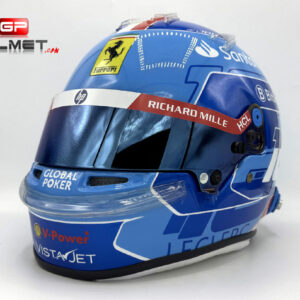 Charles Leclerc 2024 MIAMI GP Helmet Ferrari F1 F1 Helmets by GPHelmet