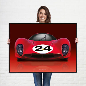 Le Mans Ferrari 330 P4 Le Mans Endurance Racing Car from the More Series store collection.