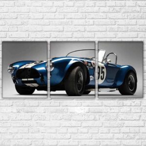 Ford Cobra Modular Wall Art Canvas from the Sports Car Racing Canvas store collection.